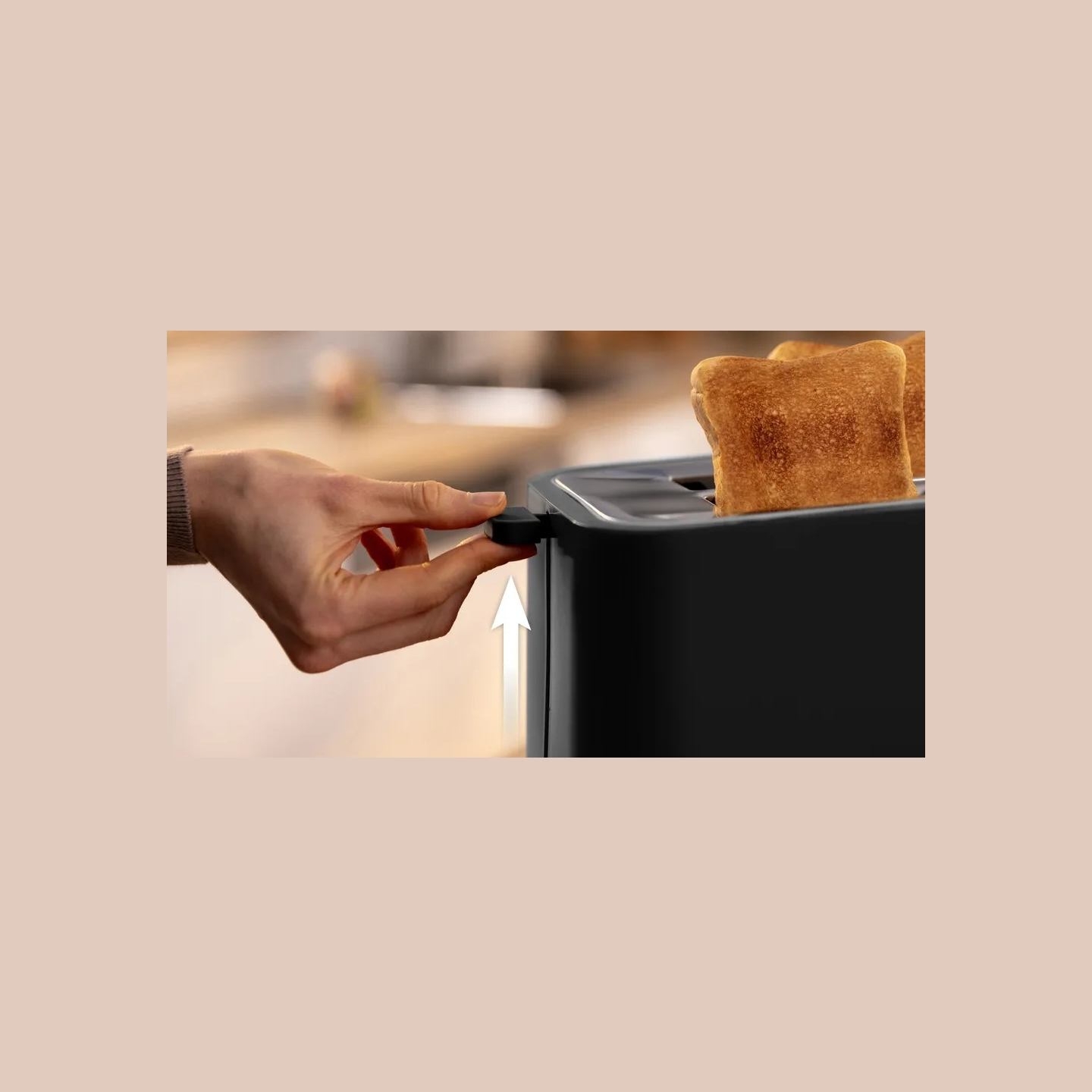 Bosch Compact Toaster | TAT3M123 MyMoment | Power 950 W | Number of slots 2 | Housing material Plastic | Black