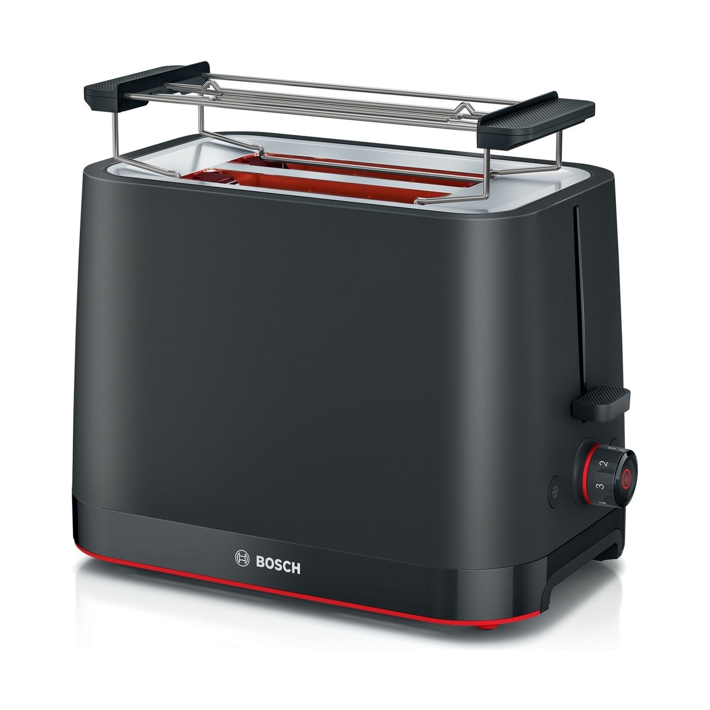 Bosch Compact Toaster | TAT3M123 MyMoment | Power 950 W | Number of slots 2 | Housing material Plastic | Black