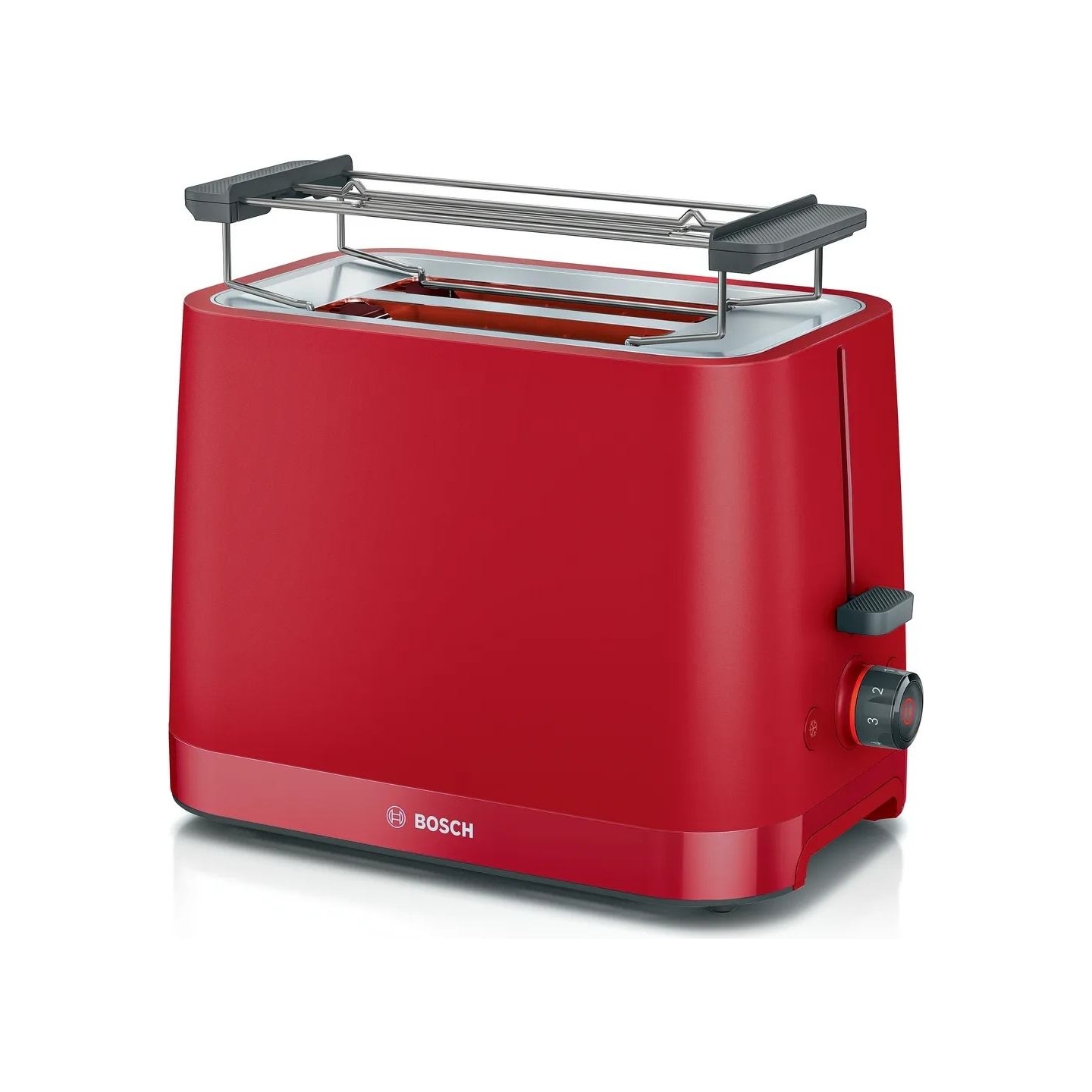 Bosch Compact Toaster | TAT3M124 MyMoment | Number of slots 2 | Housing material Plastic | Red