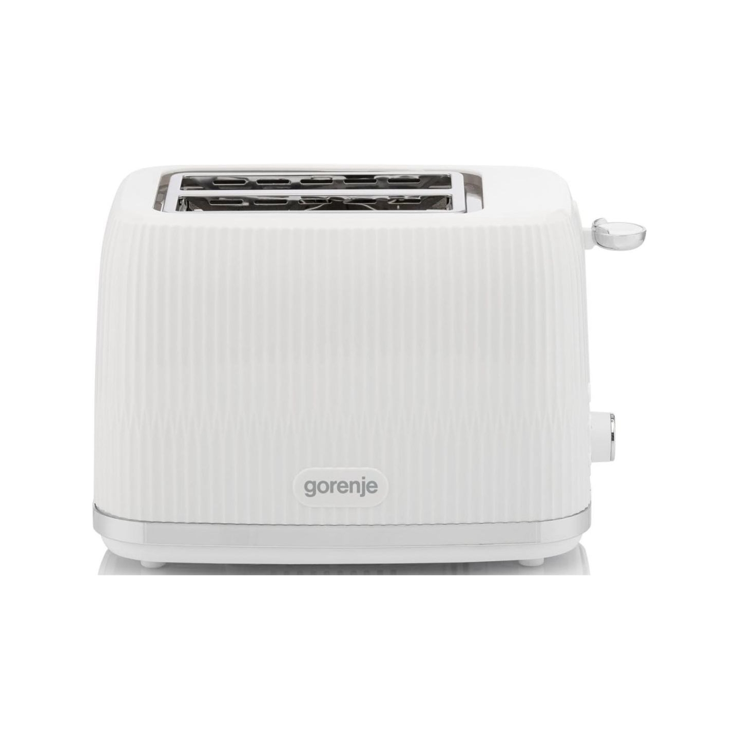 Gorenje Toaster | T850DPW | Number of slots 2 | Housing material Plastic | White