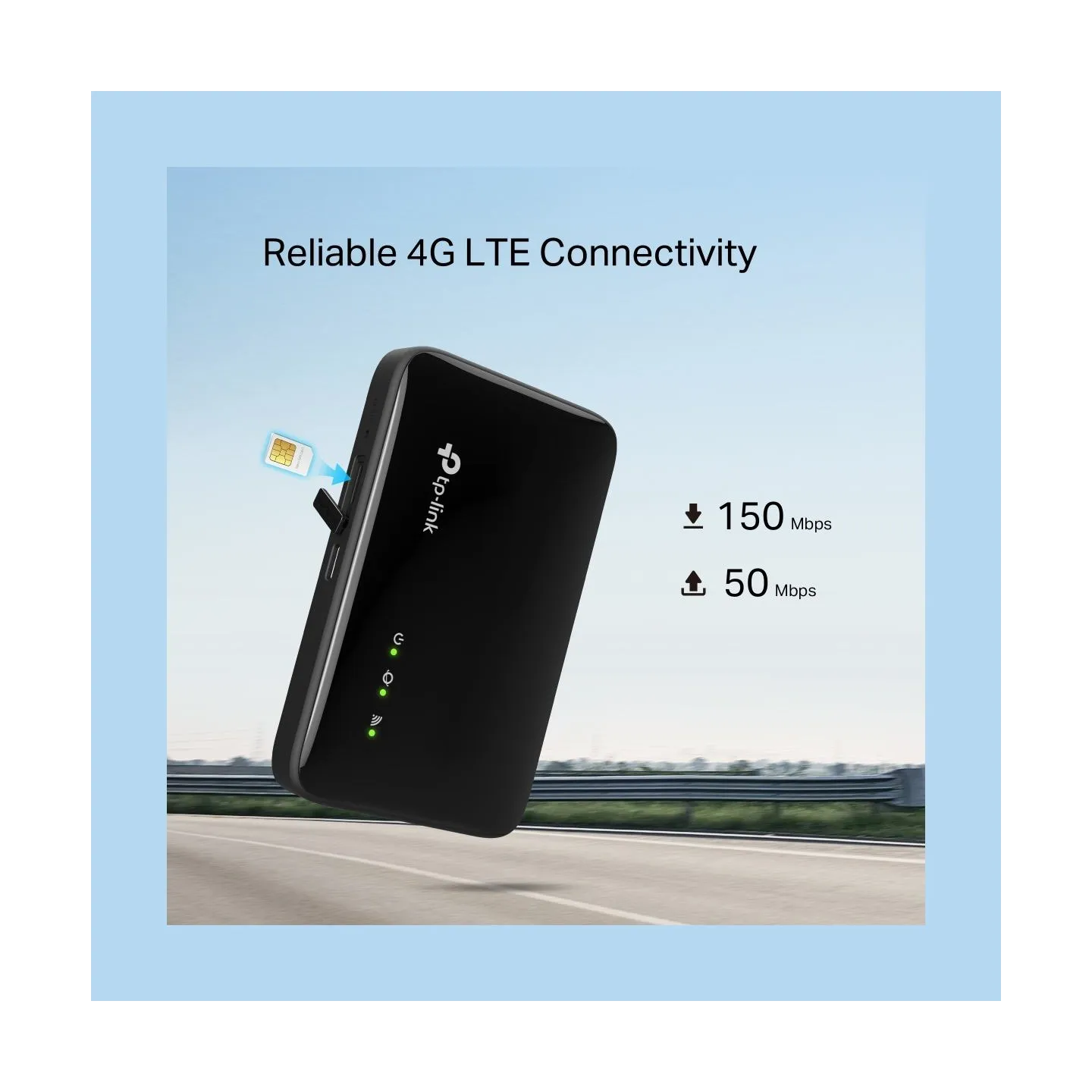 Tp-Link 4G LTE Mobile Wi-Fi | M7005 | 802.11ax | MU-MiMO No | no PoE | Antenna type Internal