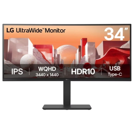 LG | 34BA75QE-B | 34 " | IPS | 21:9 | 60 Hz | 5 ms | 3440 x 1440 pixels | 300 cd/m² | HDMI ports quantity 2