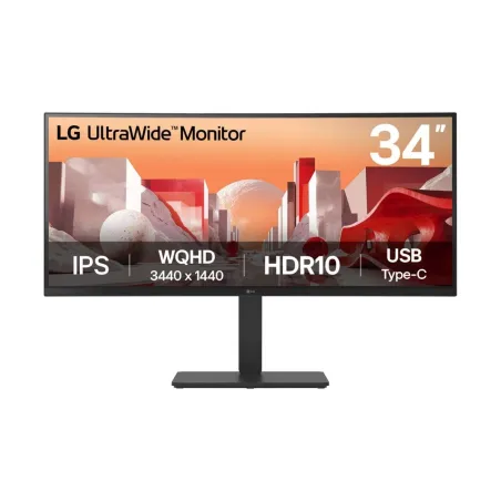 LG | 34BA75QE-B | 34 " | IPS | 21:9 | 60 Hz | 5 ms | 3440 x 1440 pixels | 300 cd/m² | HDMI ports quantity 2