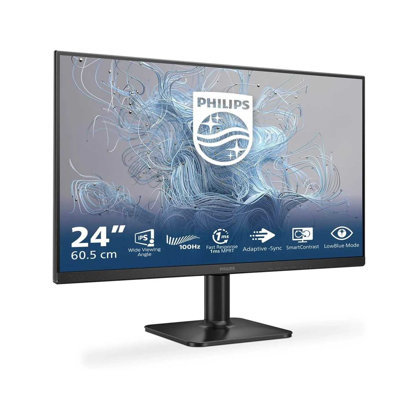 Philips | 24E2N1110/00 | 24 " | IPS | FHD | 16:9 | 120 Hz | 4 ms | 1920 x 1080 pixels | 300 cd/m² | HDMI ports quantity 1 | Blac