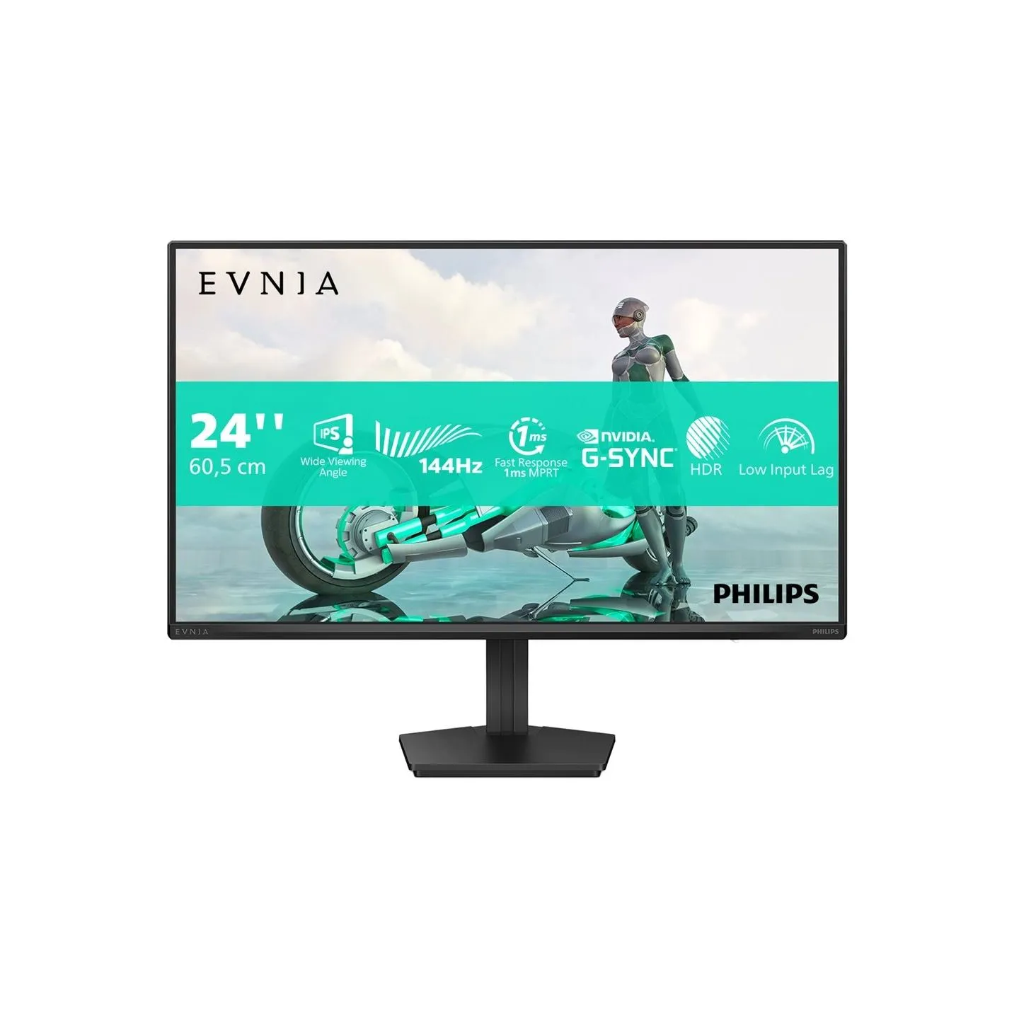 Philips | 24M2N3200NF/00 | 24 " | IPS | FHD | 16:9 | 144 Hz | 4 ms | 1920 x 1080 pixels | 300 cd/m² | HDMI ports quantity 1 | Bl
