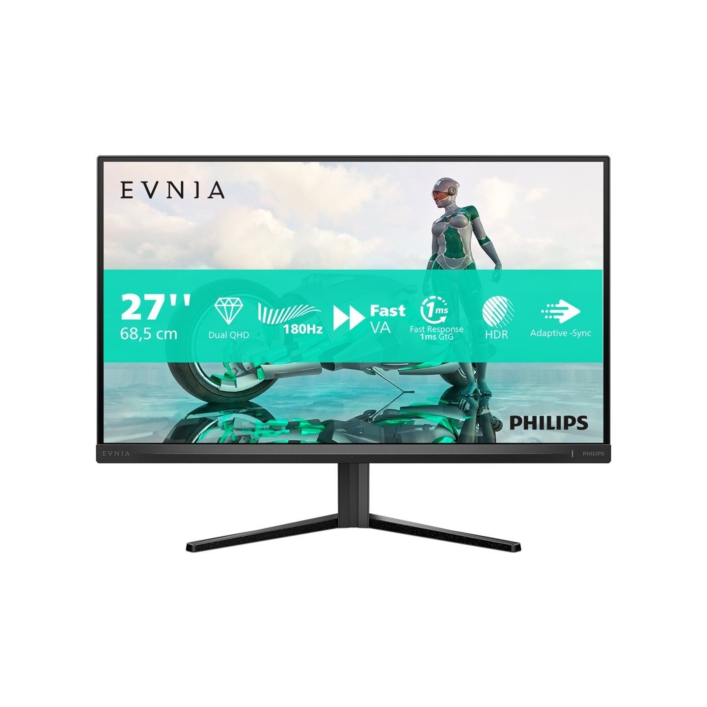 Philips Display 27M2N3500NL 27-inch Fast VA 180Hz HDMIx2 DP