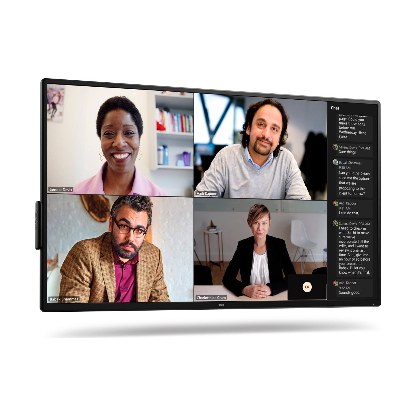 Dell | P5525QC | 55 " | IPS | 4K UHD | 16:9 | 60 Hz | 8 ms | 3840x 2160 pixels | 400 cd/m² | HDMI ports quantity 2