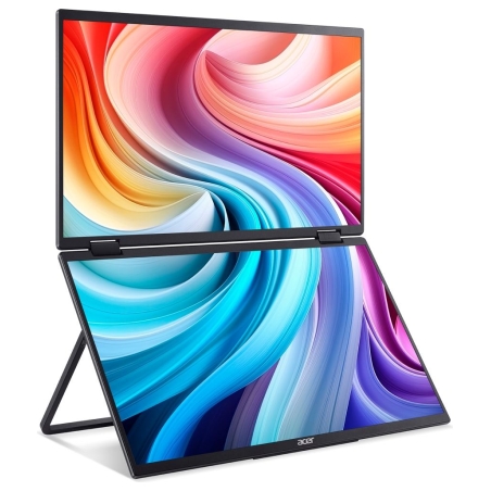 Acer | PD163QBMIUUX PD3 Series | 16 " | IPS | 16:9 | 60 Hz | 8 ms | 2x1920 x 1080 pixels | 250 cd/m² | HDMI ports quantity 1 | B