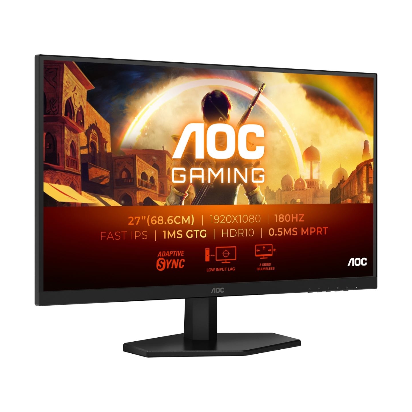 AOC Monitor 27G42E 27 inch 180Hz Fast IPS HDMI DP