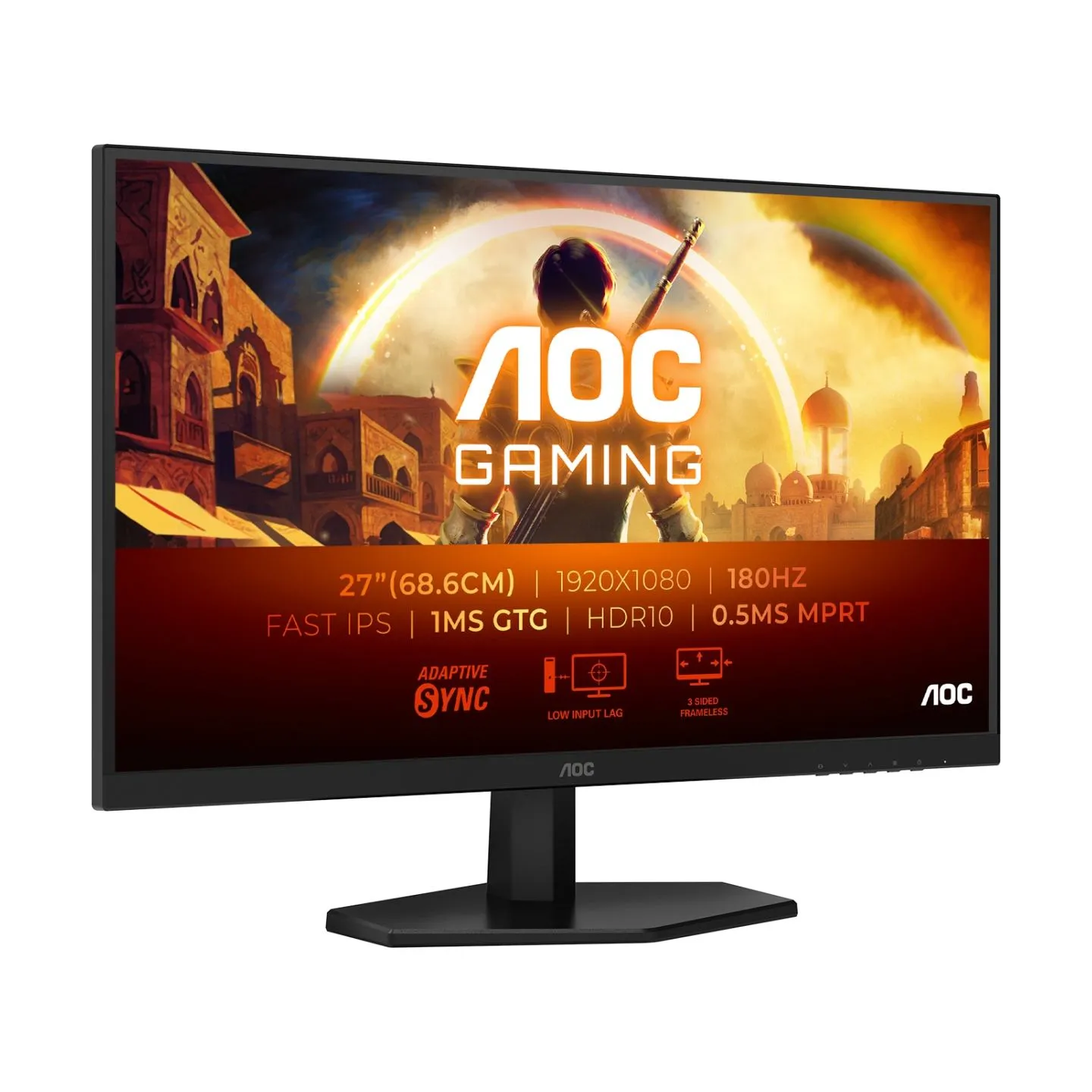 AOC Monitor 27G42E 27 inch 180Hz Fast IPS HDMI DP