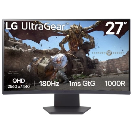 LG 27GS60QC-B.AEUQ 27inch Gaming Monitor