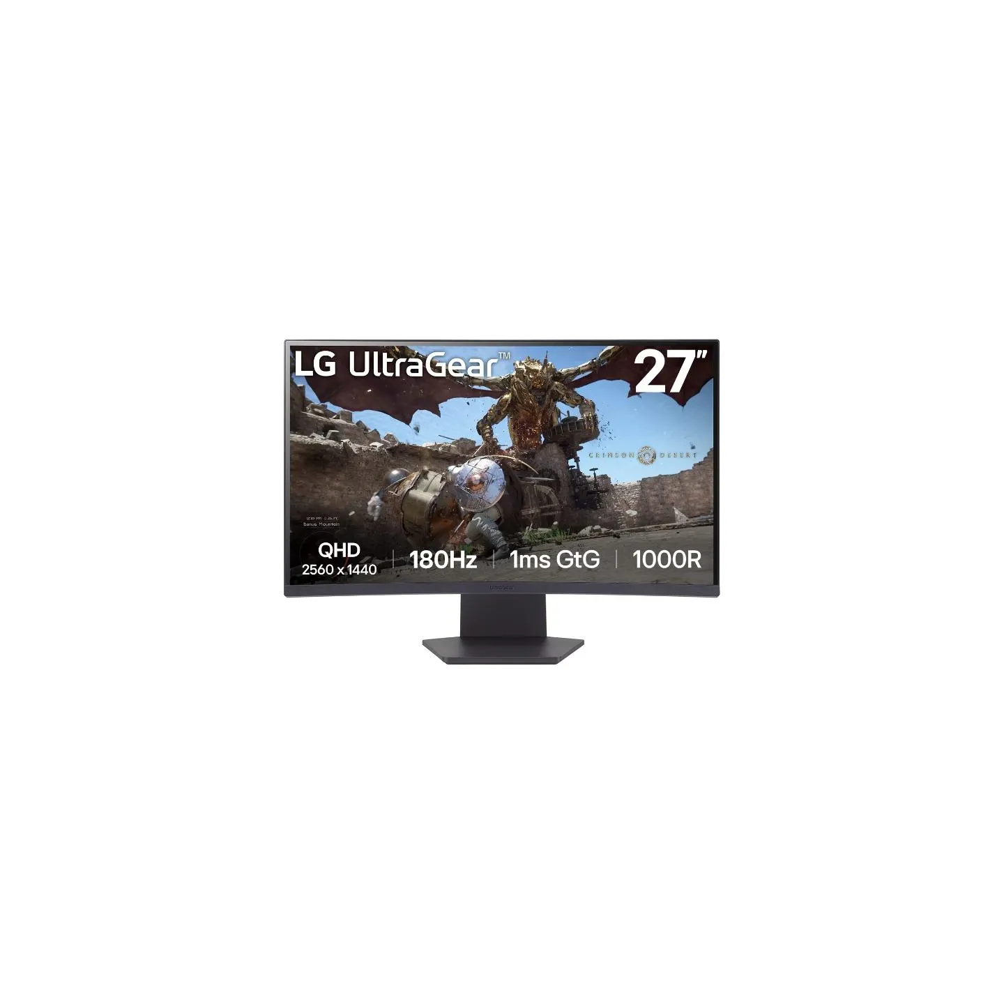 LG 27GS60QC-B.AEUQ 27inch Gaming Monitor