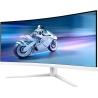 Philips Monitor 34 inches 34M2C5501A Curved VA 180Hz HDMIx2 DP HAS Ambiglow
