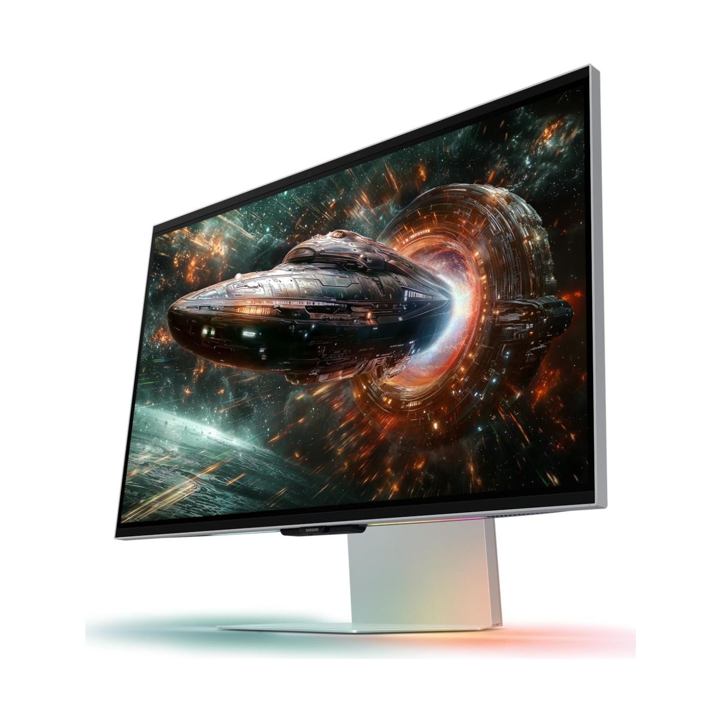 Samsung | LS27FG902XUXEN | 27 " | IPS | 16:9 | 165 Hz | 1 ms | 3840 x 2160 pixels | 350 cd/m² | HDMI ports quantity 2 | Silver