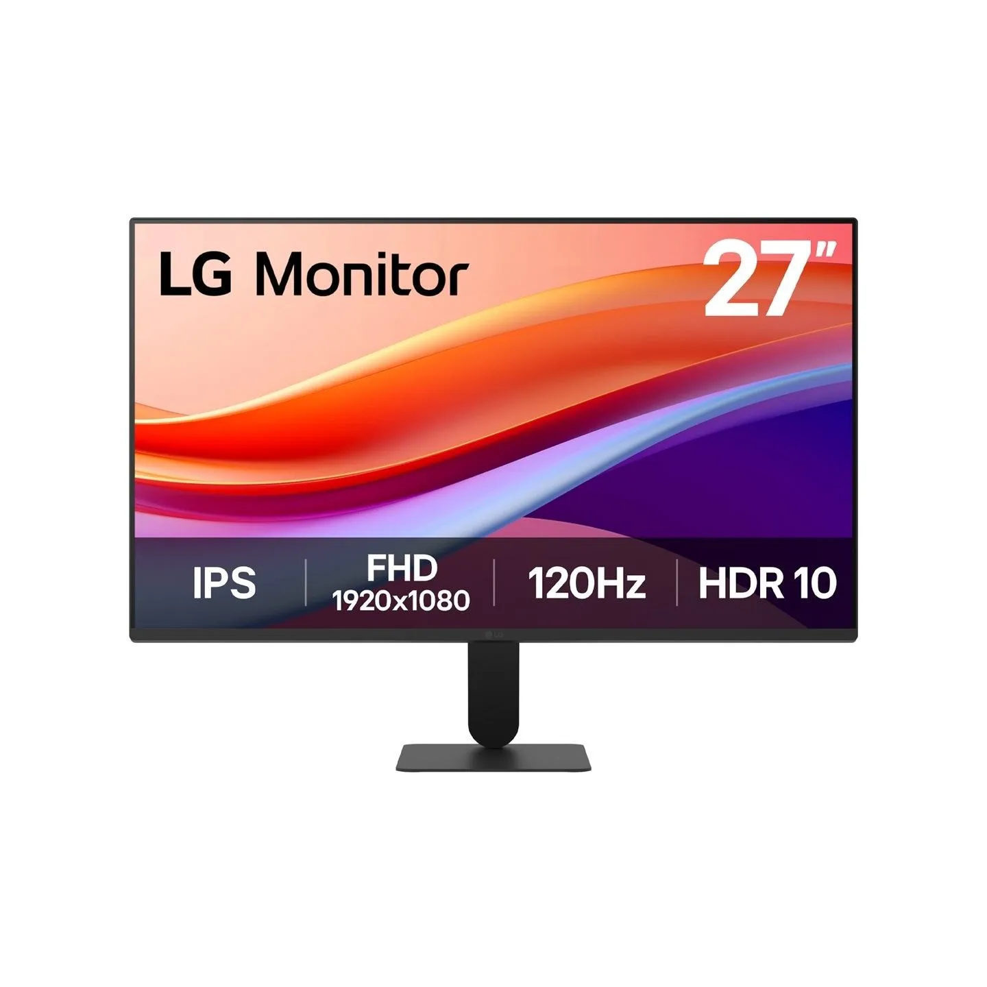 LG | 27U41YA-B | 27 " | IPS | FHD | 16:9 | 120 Hz | 5 ms | 1920 x 1080 pixels | 220 cd/m² | HDMI ports quantity 1 | Black