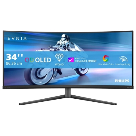 Philips Display Evnia 34M2C6500 34-inches Curved QD OLED