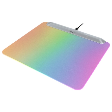 Razer RGB Gaming Mouse Mat | Firefly V2 Pro | Phantom White Edition