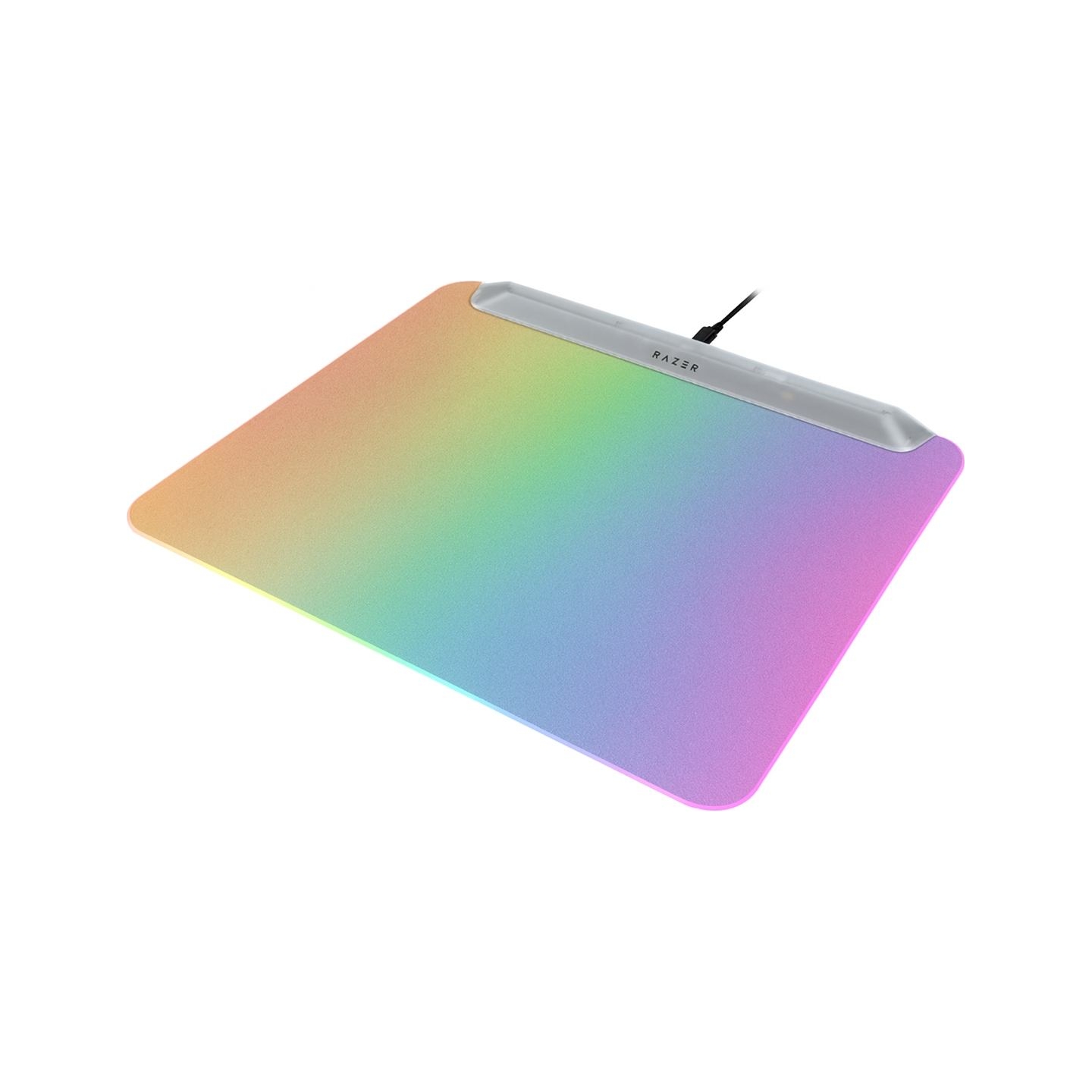Razer RGB Gaming Mouse Mat | Firefly V2 Pro | Phantom White Edition
