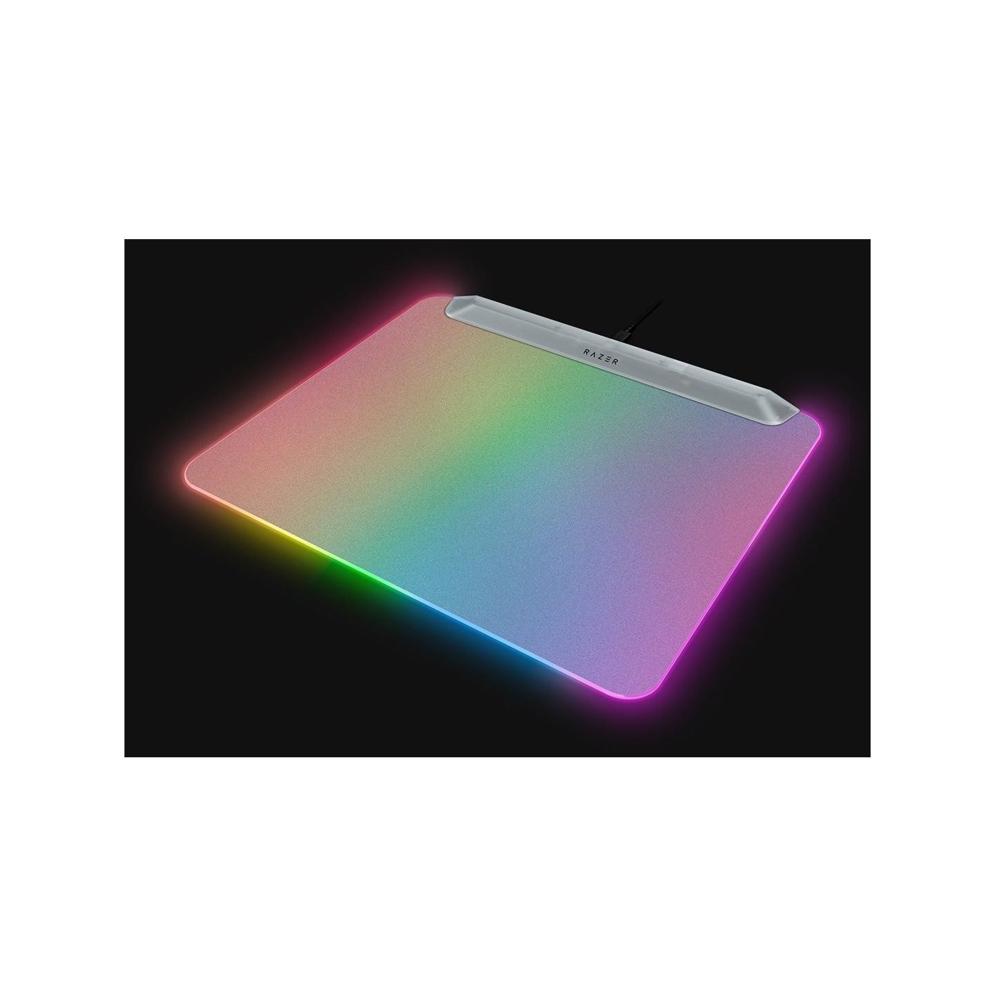 Razer RGB Gaming Mouse Mat | Firefly V2 Pro | Phantom White Edition