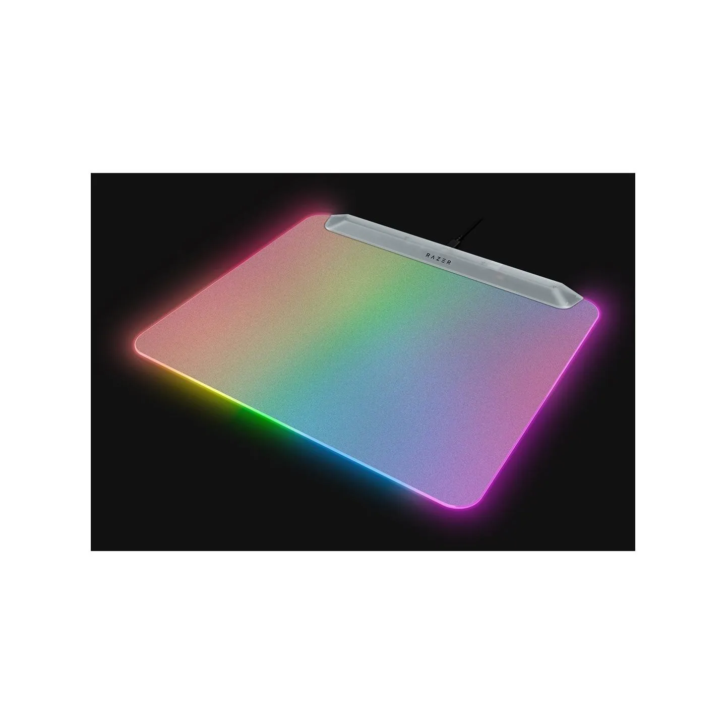 Razer RGB Gaming Mouse Mat | Firefly V2 Pro | Phantom White Edition
