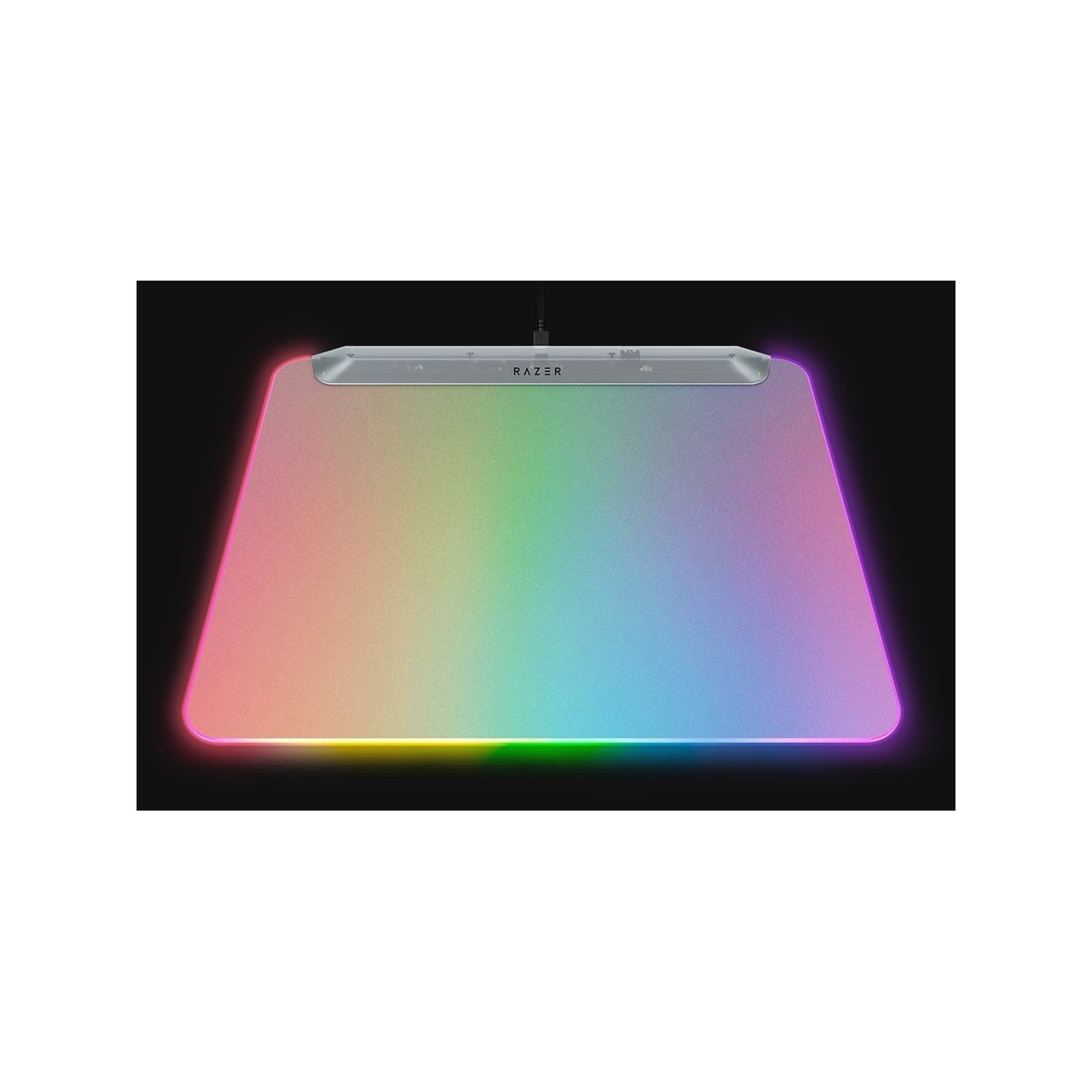 Razer RGB Gaming Mouse Mat | Firefly V2 Pro | Phantom White Edition