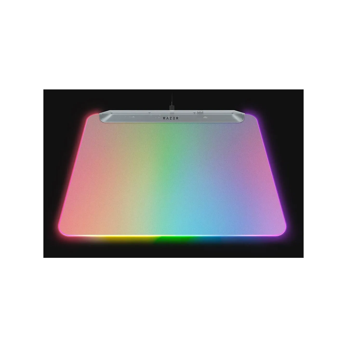 Razer RGB Gaming Mouse Mat | Firefly V2 Pro | Phantom White Edition