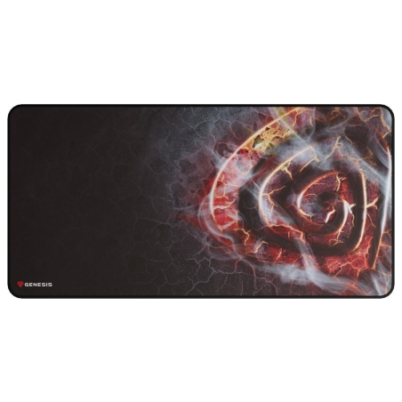 Genesis | Mouse Pad | Fabric, Rubber | Carbon 500 MAXI LAVA G2 Edition | Multicolor