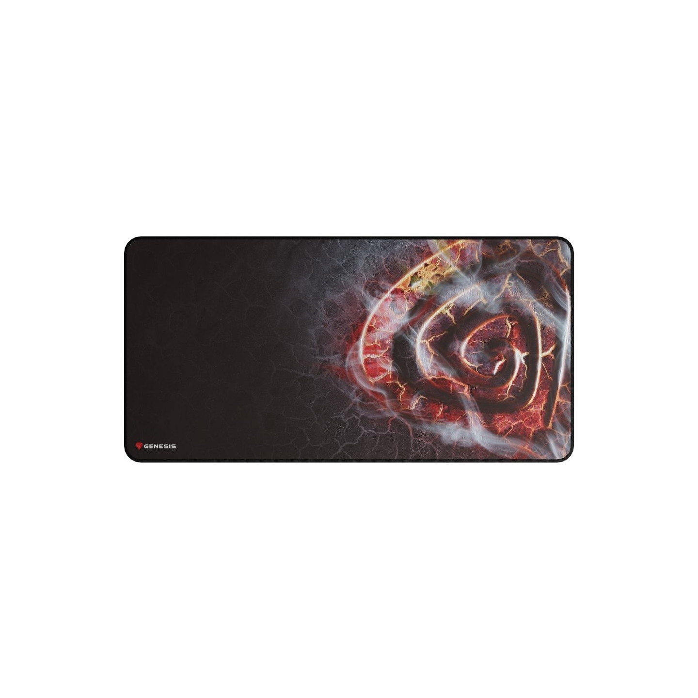 Genesis | Mouse Pad | Fabric, Rubber | Carbon 500 MAXI LAVA G2 Edition | Multicolor