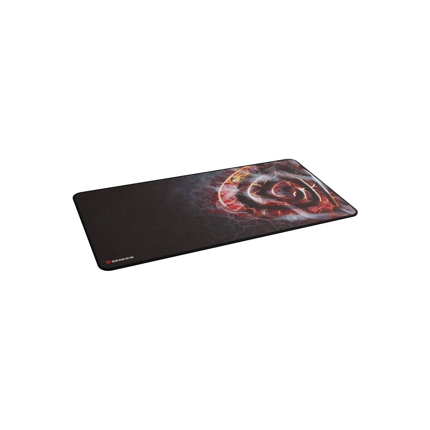 Genesis | Mouse Pad | Fabric, Rubber | Carbon 500 MAXI LAVA G2 Edition | Multicolor