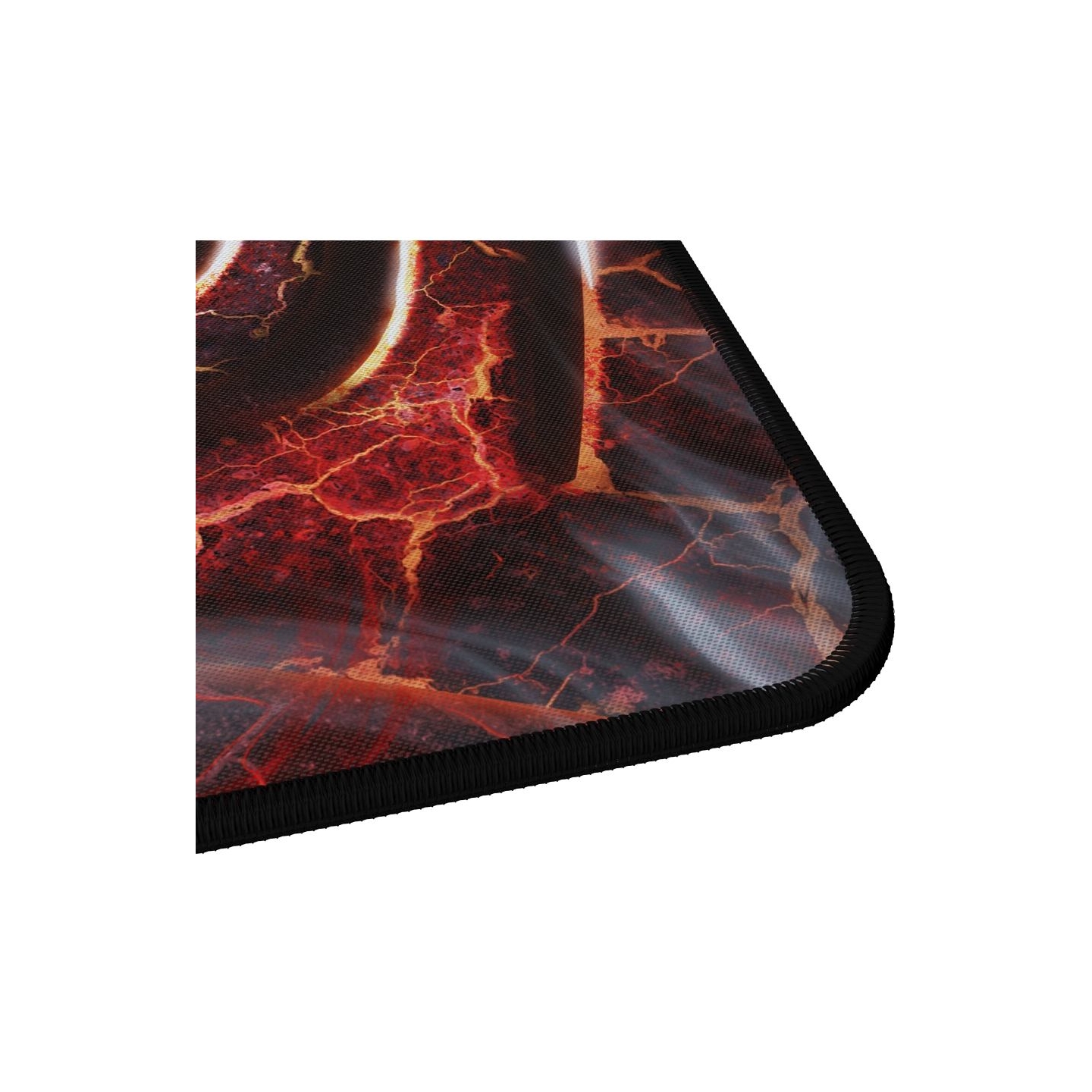Genesis | Mouse Pad | Fabric, Rubber | Carbon 500 MAXI LAVA G2 Edition | Multicolor