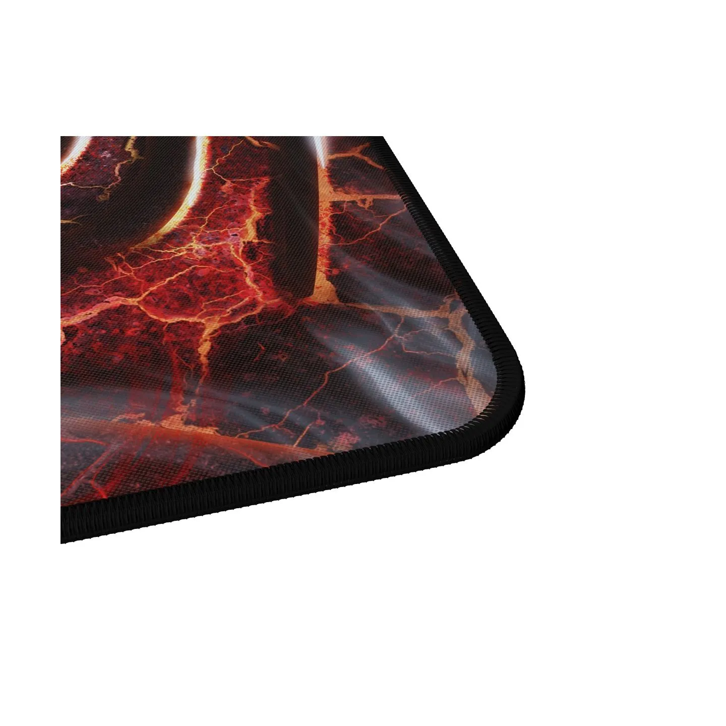 Genesis | Mouse Pad | Fabric, Rubber | Carbon 500 MAXI LAVA G2 Edition | Multicolor