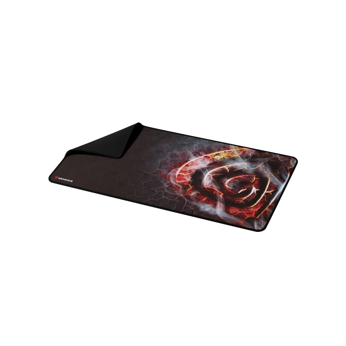 Genesis | Mouse Pad | Fabric, Rubber | Carbon 500 MAXI LAVA G2 Edition | Multicolor