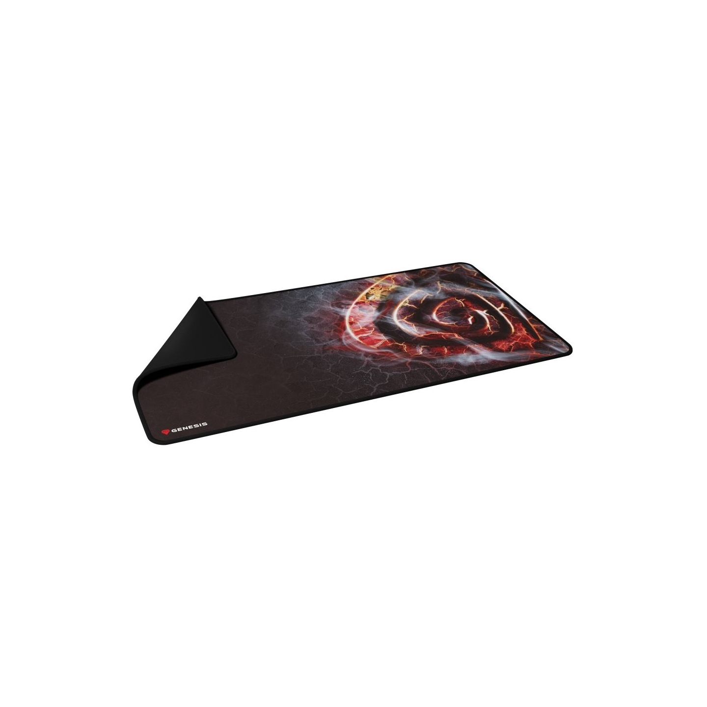 Genesis | Mouse Pad | Fabric, Rubber | Carbon 500 MAXI LAVA G2 Edition | Multicolor