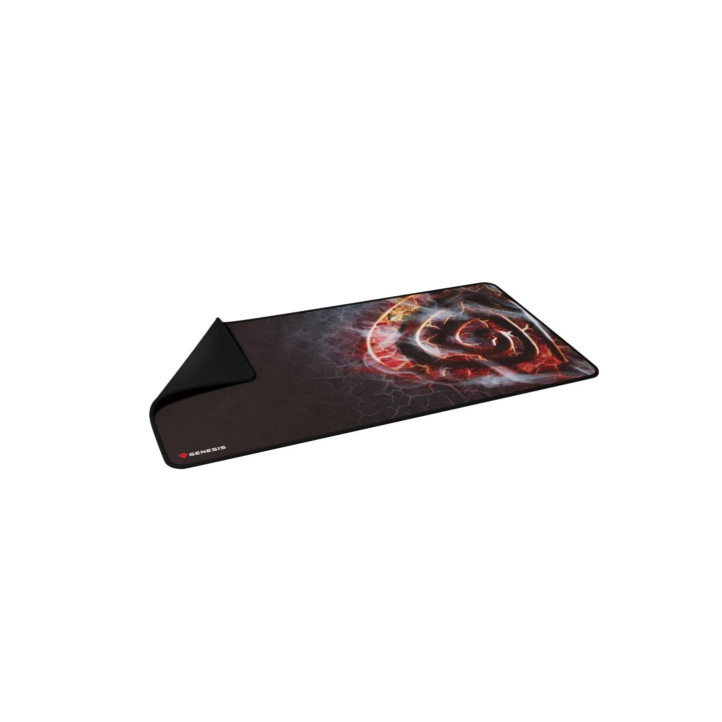 Genesis | Mouse Pad | Fabric, Rubber | Carbon 500 MAXI LAVA G2 Edition | Multicolor