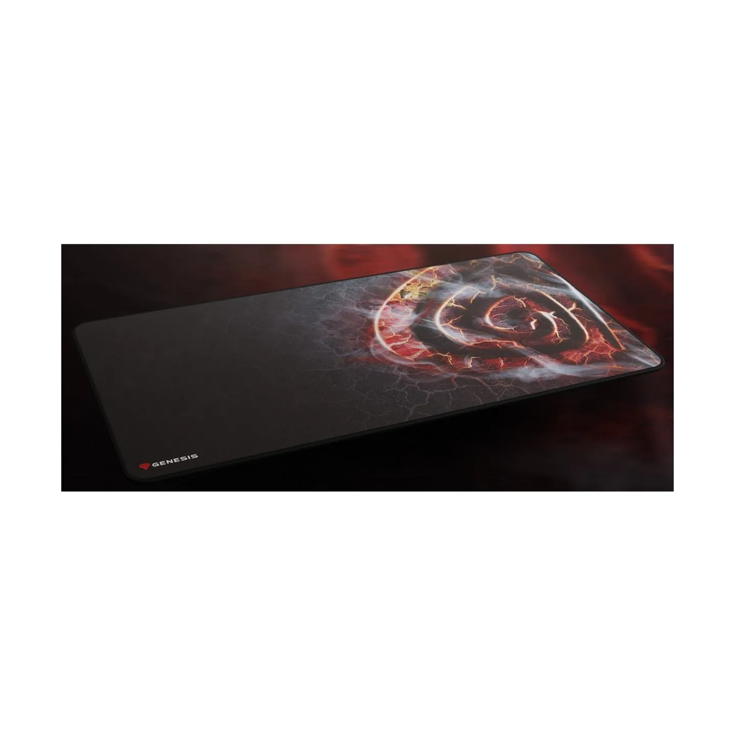 Genesis | Mouse Pad | Fabric, Rubber | Carbon 500 MAXI LAVA G2 Edition | Multicolor