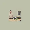 Fellowes | Breyta Palm Wrist Rest | Black
