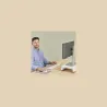 Fellowes | Breyta Palm Wrist Rest | Grey