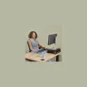 Fellowes | Breyta Palm Wrist Rest | Marine