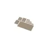 Fellowes | Breyta Palm Wrist Rest | Sand