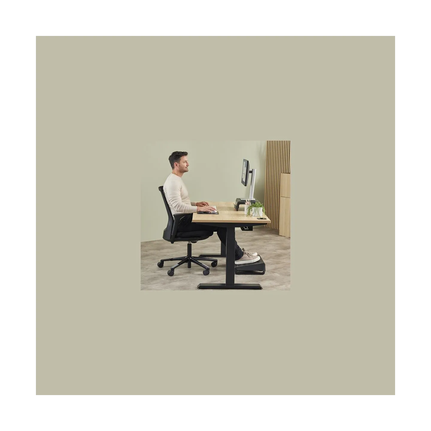 Fellowes | Breyta Compact Keyboard (TKL) Wrist Rest | Black