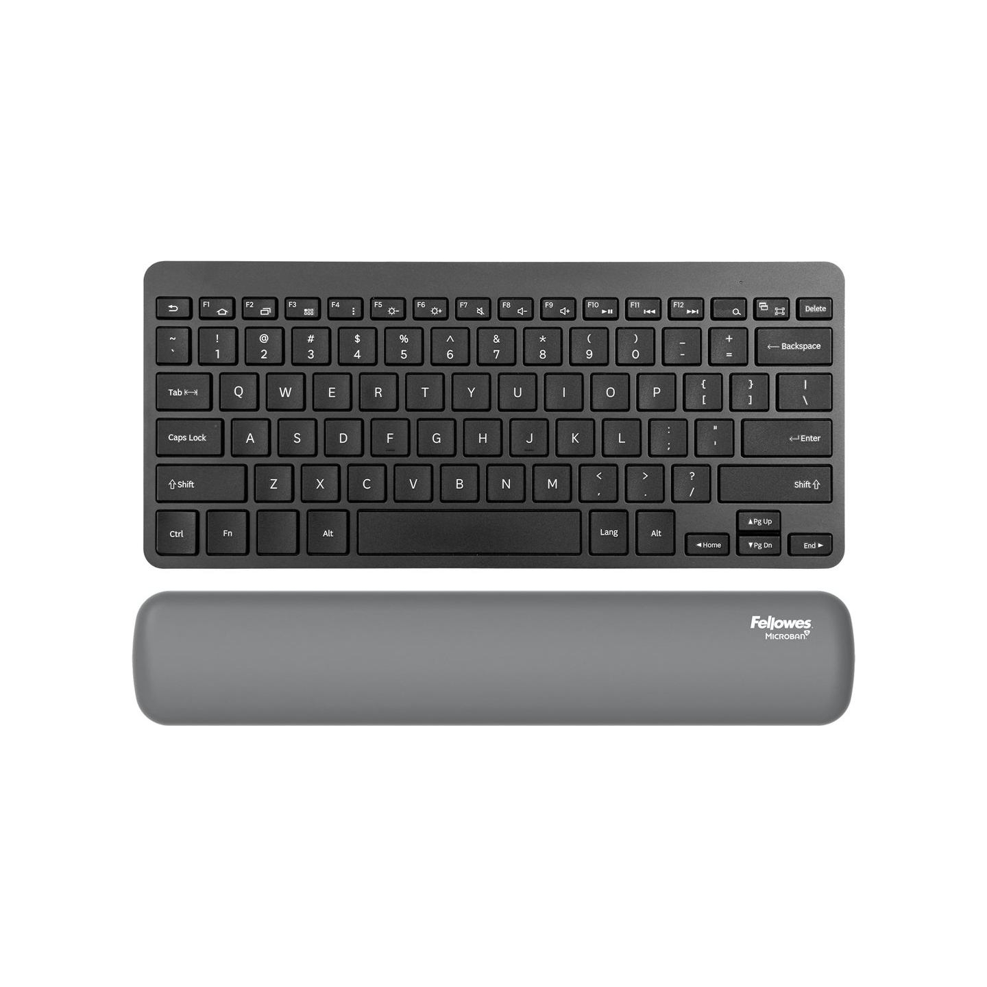 Fellowes | Breyta Compact Keyboard (TKL) Wrist Rest | Grey