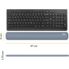Fellowes | Breyta Keyboard Wrist Rest | Marine