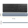 Fellowes KEYBOARD ACC WRIST RESTS/MARINE 100142577 FELLOWES