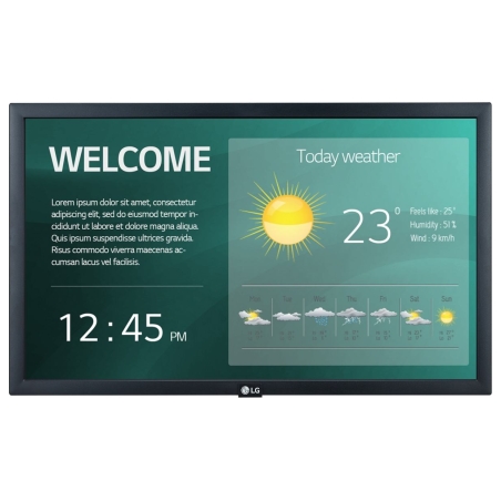 LG 22SM3G-B 21.5“ 1920x1080/250cd/m2/14ms/ HDMI USB | LG | 22SM3G | 21.5 " | Landscape | 16/7 | WebOS | 250 cd/m² | 14 ms | 178 