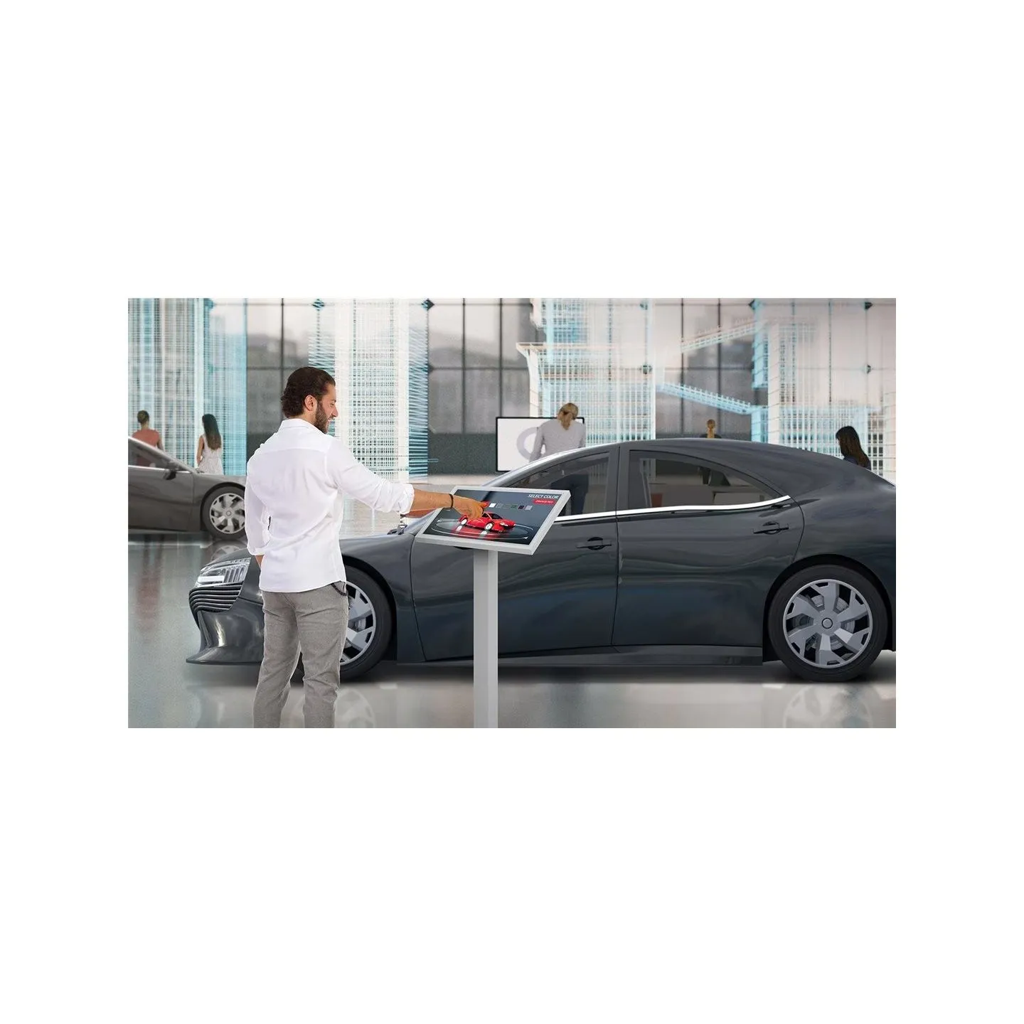 LG | 27TNF3K-S | 27 " | Landscape/Portrait | 16/7 | WebOS | 300  cd/m² | 9  ms | 178 ° | 178 °
