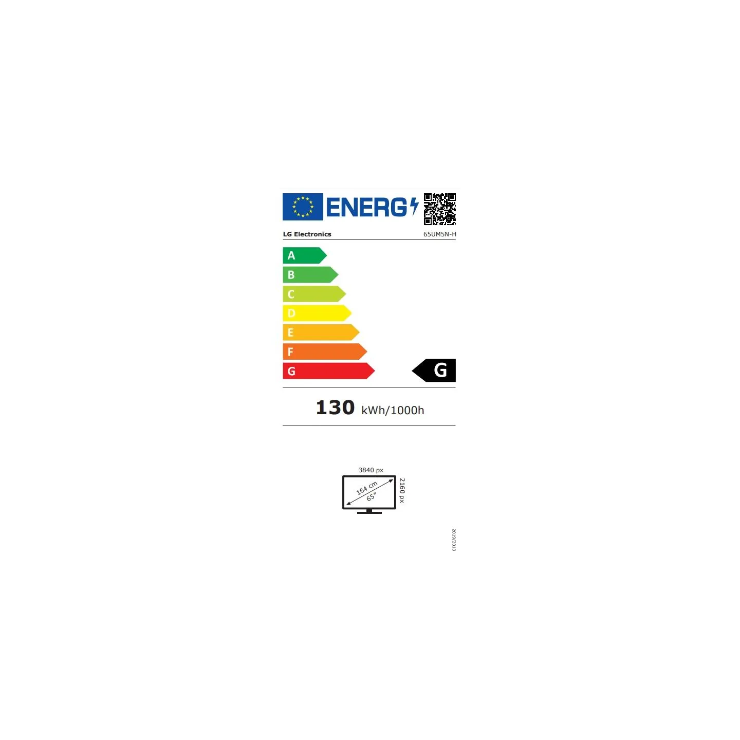 LG | 65UM5N-H | 65 " | Landscape/Portrait | 24/7 | webOS | Wi-Fi | 500 cd/m² | 178 ° | 178 °