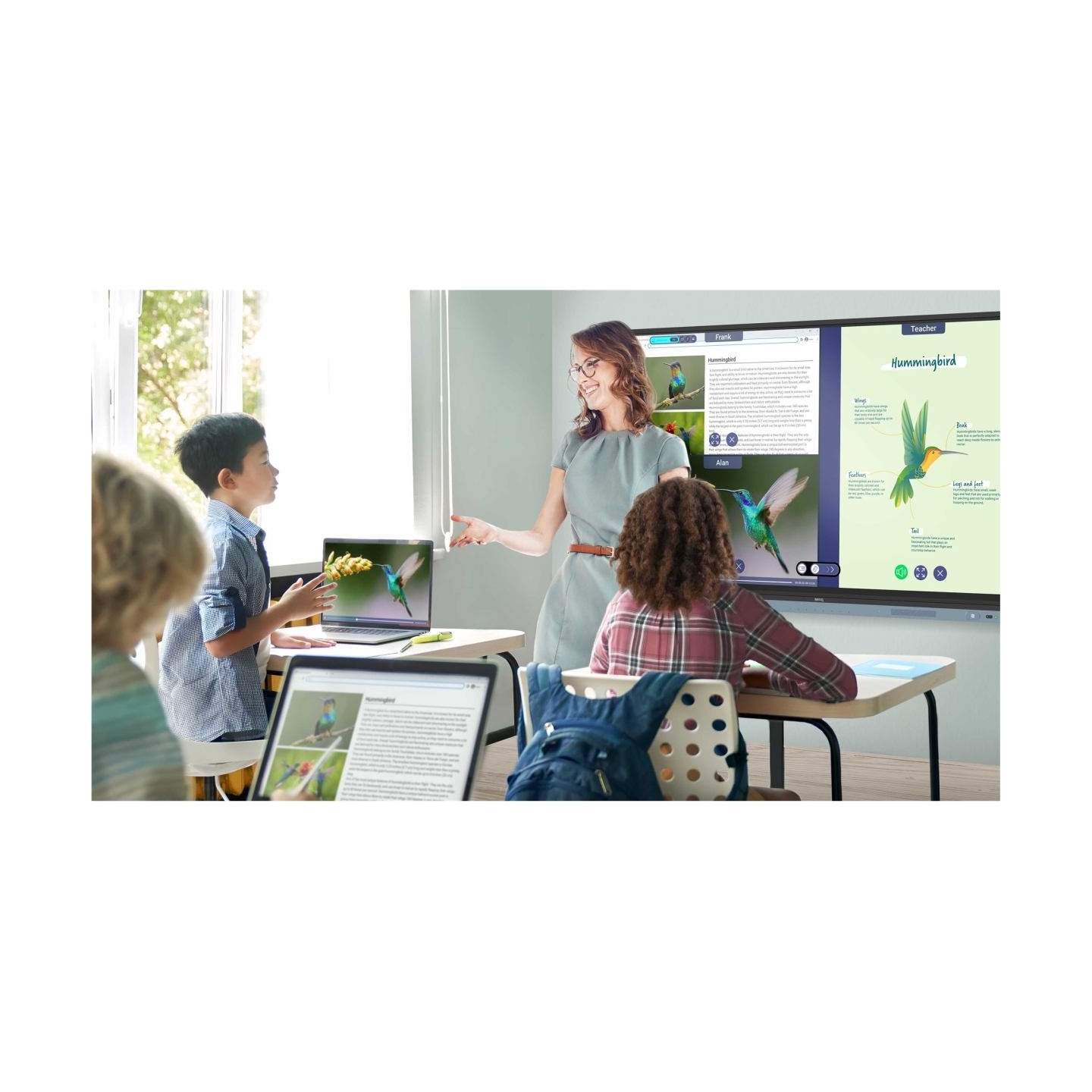 Benq Interactive display 75 inches RM7504 128GB N 1200:1/3840x2160/HDMI