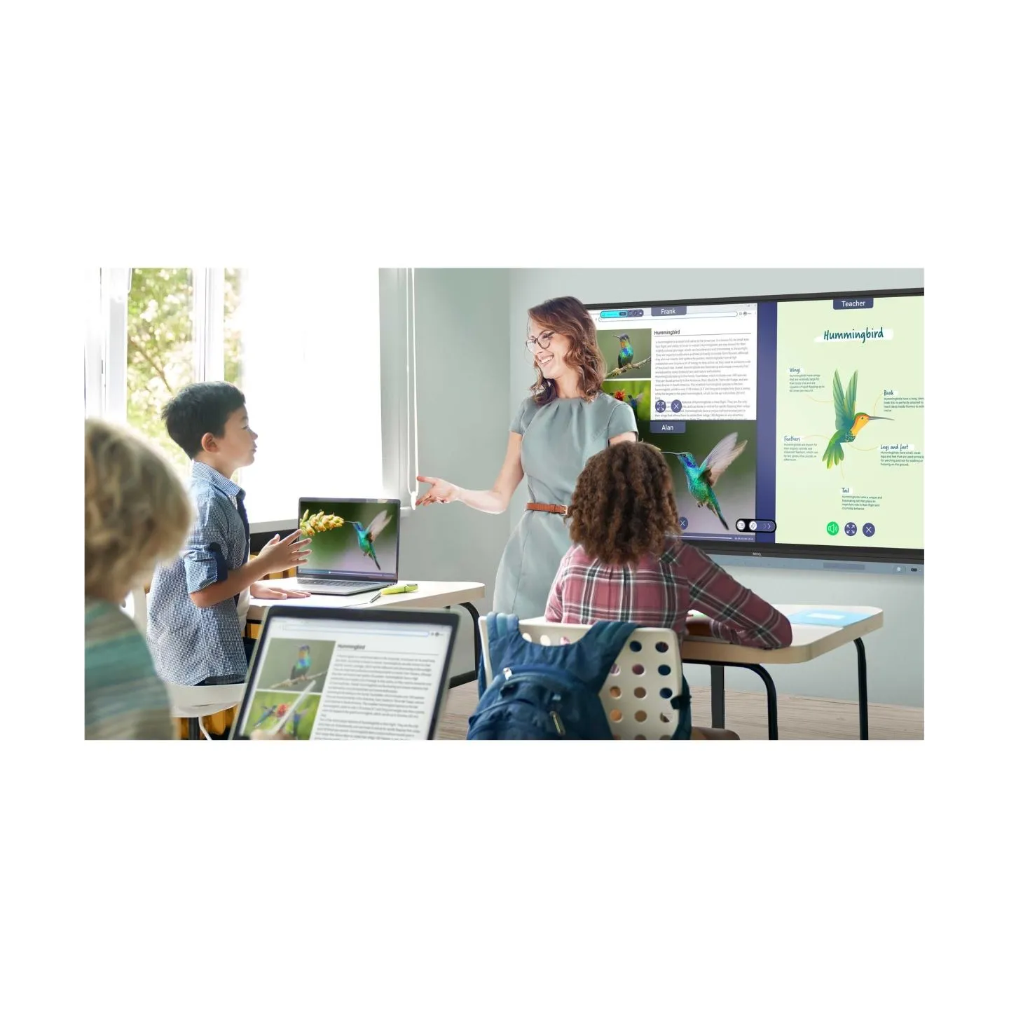 Benq Interactive display 75 inches RM7504 128GB N 1200:1/3840x2160/HDMI