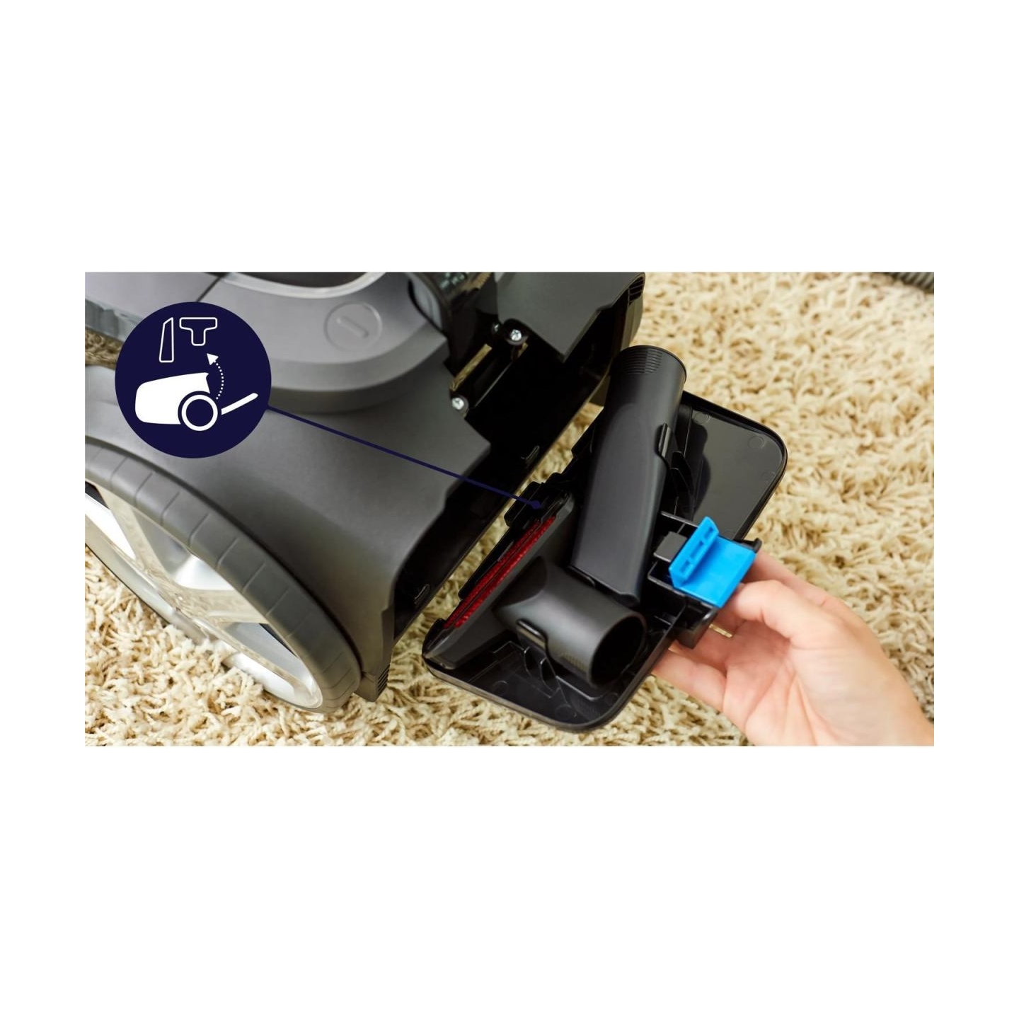 Philips PowerPro Expert Bagless vacuum cleaner FC9744/09 Allergy filter 2L Mini Turbo Brush / FC9744/09