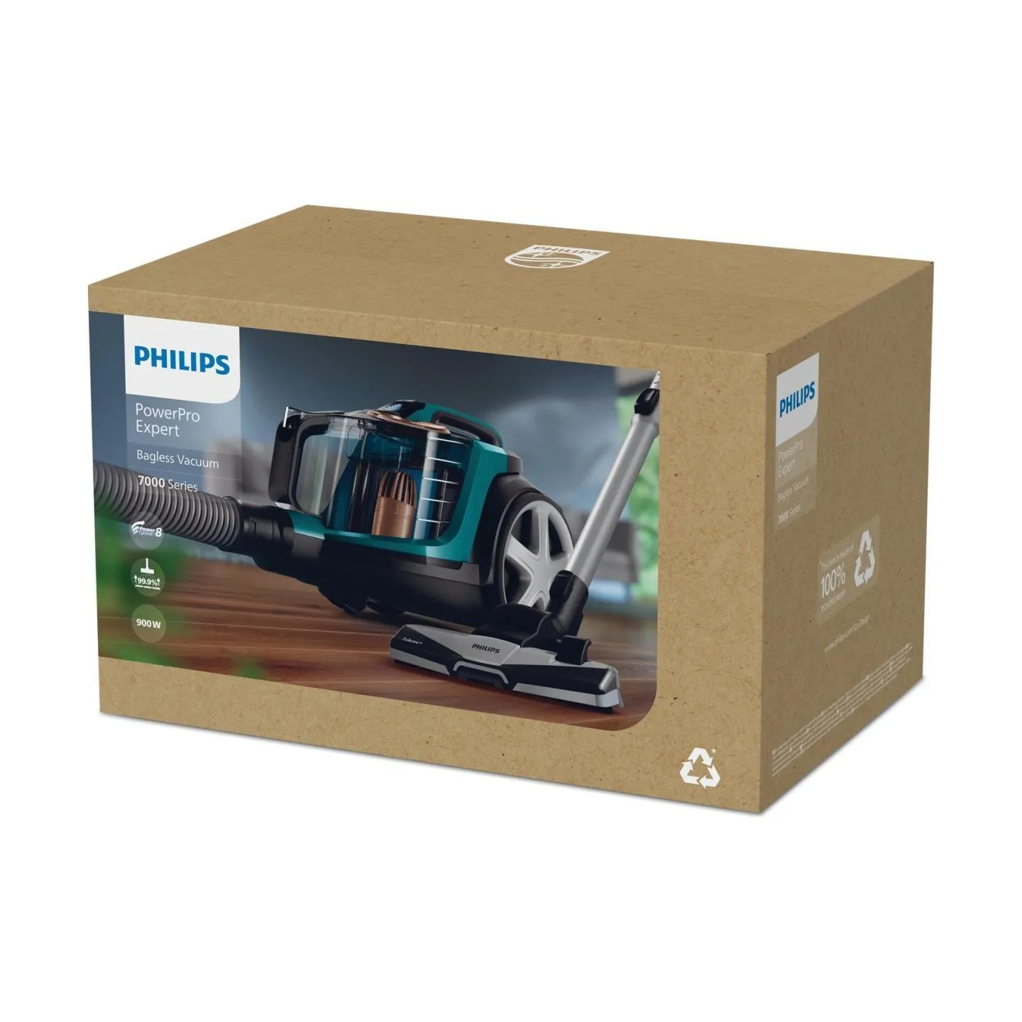Philips PowerPro Expert Bagless vacuum cleaner FC9744/09 Allergy filter 2L Mini Turbo Brush / FC9744/09